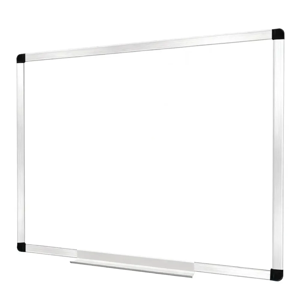 Aluminum Frame Magnetic Whiteboard with Slim Tray