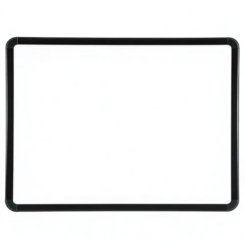 Single-Sided Plastic Frame Magnetic Whiteboard, 20 Pack