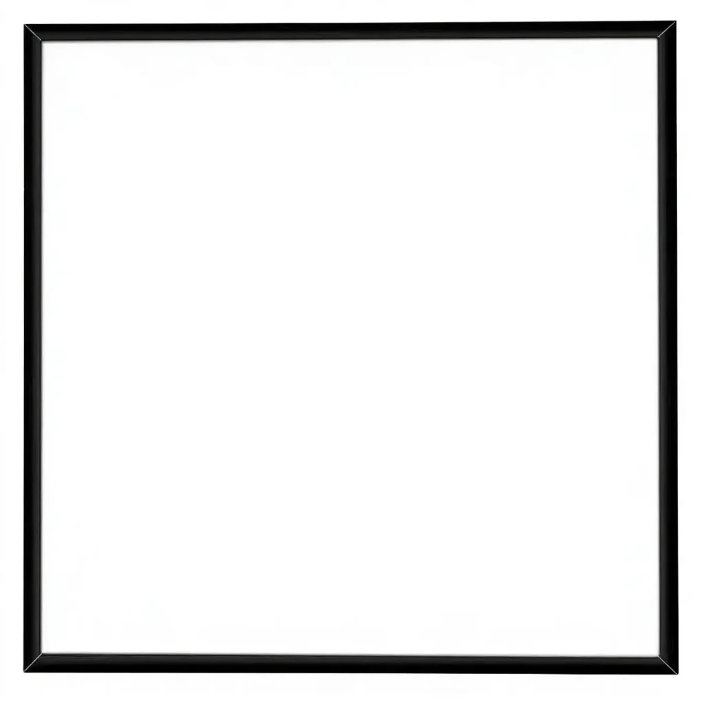Black Frame Mini Dry Erase Whiteboard