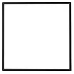 Black Frame Mini Dry Erase Whiteboard