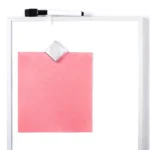 Portrait Whiteboard and Cork Memo Strip Combo