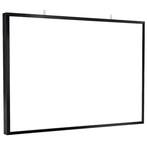 Single-Sided Black Metal Frame Mini Whiteboard, 20 Pack