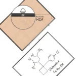 Metal Frame Hanging Dry Erase Whiteboard