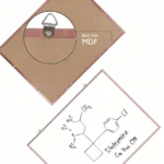 Metal Frame Hanging Dry Erase Whiteboard