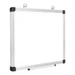 Silver Frame Mini Whiteboard with Hanging Loops