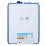 Blue Frame Magnetic Dry Erase Whiteboard