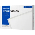 White Wood Frame Magnetic Dry Erase Whiteboard