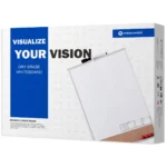 Portrait Whiteboard and Cork Memo Strip Combo
