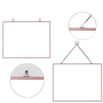 Metal Frame Hanging Dry Erase Whiteboard