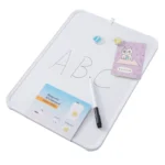 Blue Frame Magnetic Dry Erase Whiteboard