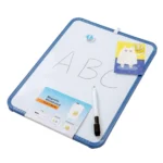 Blue Frame Magnetic Dry Erase Whiteboard