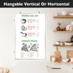 Slim Aluminum Frame Wall-Mounted Magnetic Whiteboard