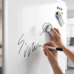 Silver Frame Magnetic Whiteboard for Office and Classroom