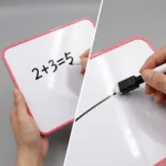 Black Handle Dry Erase Whiteboard Paddle