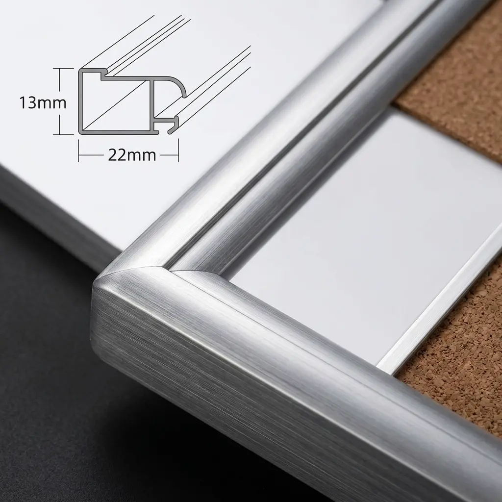 Weekly Planner Whiteboard with Cork Strip, 20 Pack - 图片 4