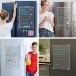 Clear Acrylic Magnetic Fridge Memo Board