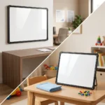 Black Frame Mini Magnetic Dry Erase Whiteboard