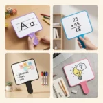 Black Handle Dry Erase Whiteboard Paddle