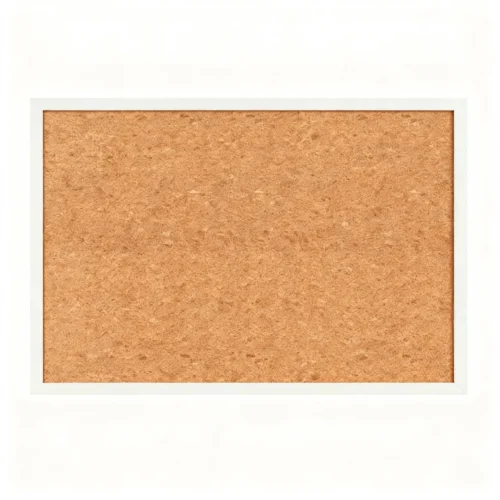 White Border Cork Memo Board