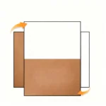 Slim Frame Whiteboard and Cork Board Combo