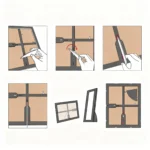 Black Frame Dry Erase Lapboard