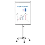 Height Adjustable Mobile Whiteboard - gallery image 1