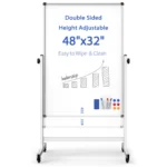 Rolling Whiteboard and Pinboard Combination - gallery image 5