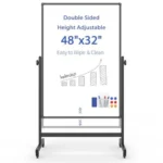 Rolling Whiteboard and Pinboard Combination - gallery image 4