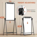 Black A-Stand Easel Whiteboard - gallery image 3