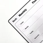 Planificador magnético con lista de verificación semanal - imagen de galería 2