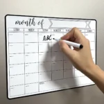 Calendario mensual magnético con encabezado caligráfico - imagen de galería 4