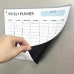 Blue Header Weekly Planner Board - gallery image 2