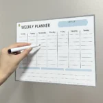 Blue Header Weekly Planner Board - gallery image 3
