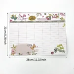 Floral Weekly Planner with Notes - gallery image 2