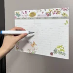 Planificador floral de horario semanal y notas - imagen de galería 3