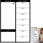 Magnetic Weekly Planner and Shopping List - gallery image 1
