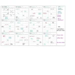 Pizarra de planificación con vista anual - imagen de galería 1