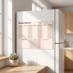 Pastel Checkerboard Monthly Planner - gallery image 7