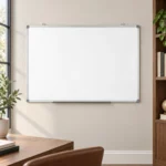 AW-C Pizarra blanca magnética de pared premium — marco C – vista 4