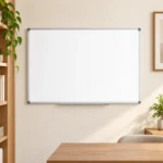 AW-D Pizarra blanca magnética de pared premium — marco D – vista 4