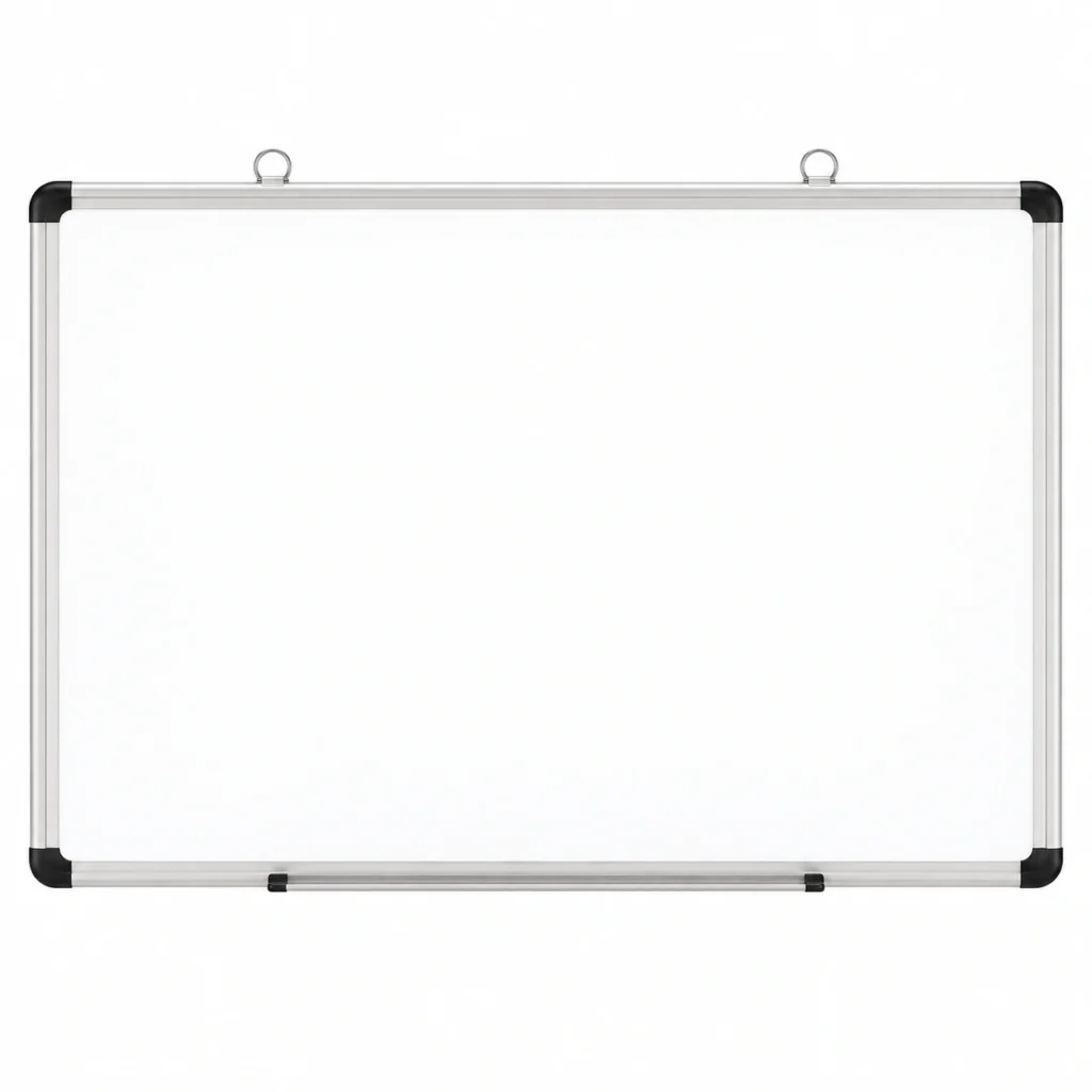 EW-Y Pizarra blanca magnética de pared económica — marco Y