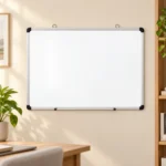 EW-Y Pizarra blanca magnética de pared económica — marco Y – vista 4