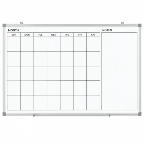 PRW Pizarra blanca magnética con impresión personalizada
