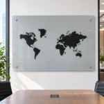 009-map UV-Printed Map Glass Board – view 3