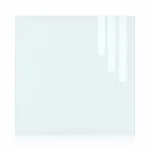 012 Pizarra blanca de vidrio magnética con montaje oculto