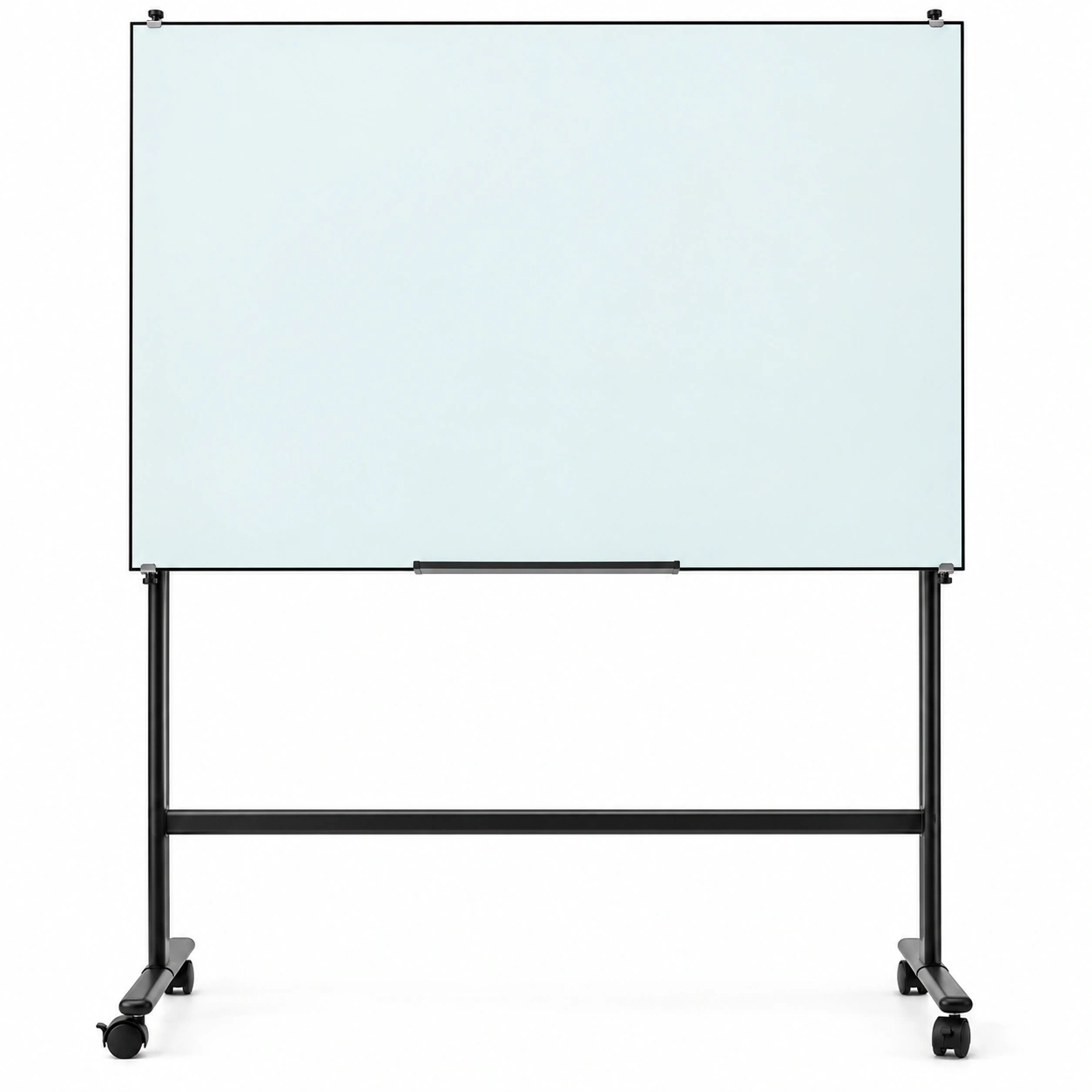 329 Adjustable Framed Glass Whiteboard