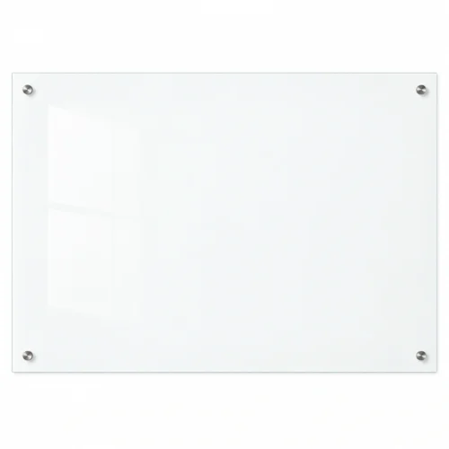 Pizarra blanca de vidrio magnética ultrablanca