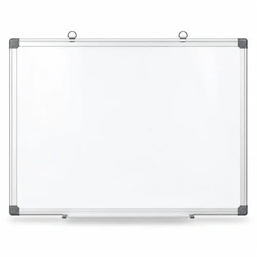 Silver Frame Magnetic Whiteboard for Office and Classroom