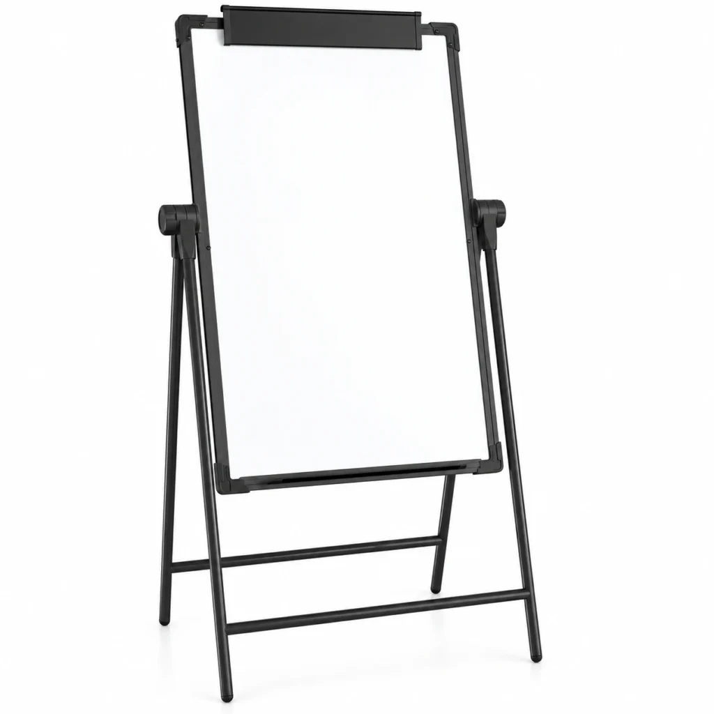 Black A-Stand Easel Whiteboard