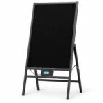 Black Display Board with Folding Stand